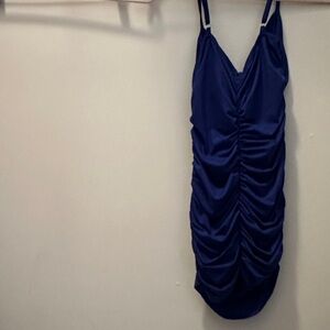 Lucy in the SkyBlue Ruched Dress